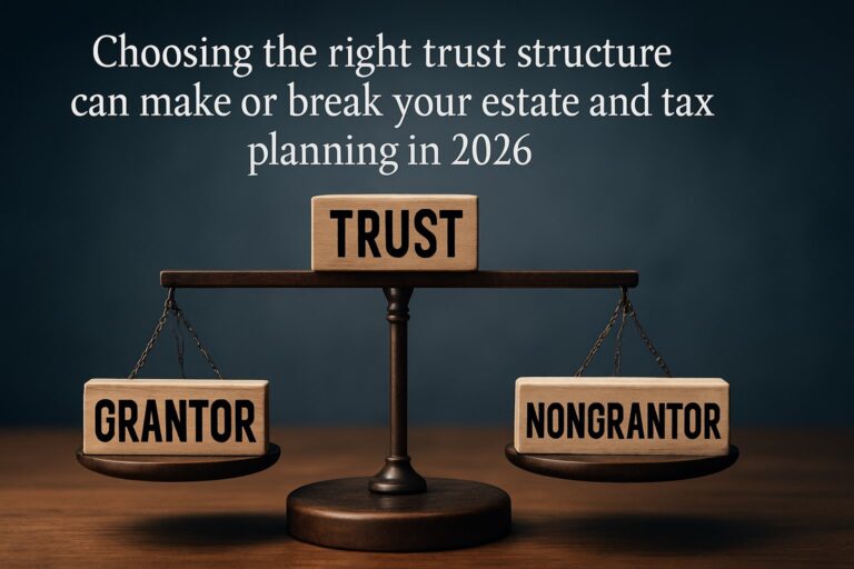 Grantor Trust vs Non-Grantor Trust: Key Differences in 2026 | Taxt
